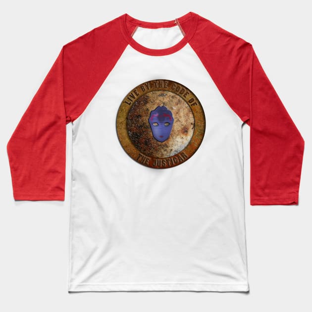 The Code of the Justicar Baseball T-Shirt by FlyNebula